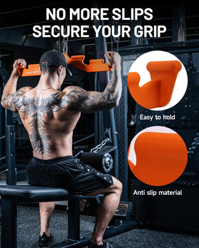 MOST GRIP Multi-Grip LAT Pulldown Bar – Ergonomic Handles, Heavy-Duty Back Training Attachment